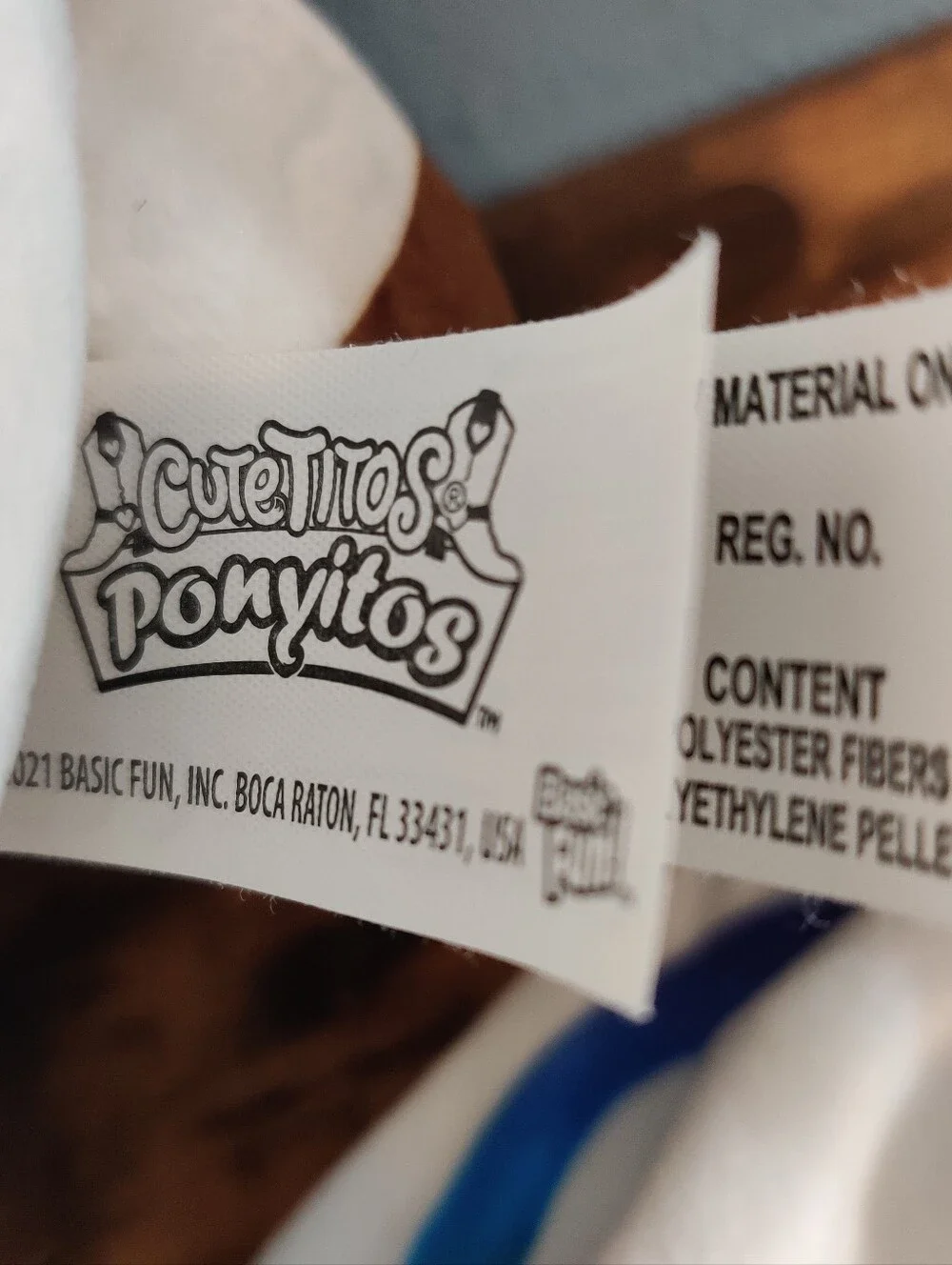 Cutetitos Ponyitos Series Ponyito Penut Butterito Plush Stuffed Animal Horse